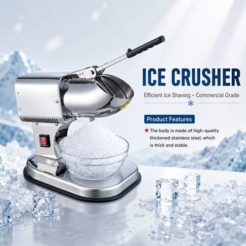 跨境专供冰品碎冰机雪花机沙冰高出口定制 （220V/110V电压）