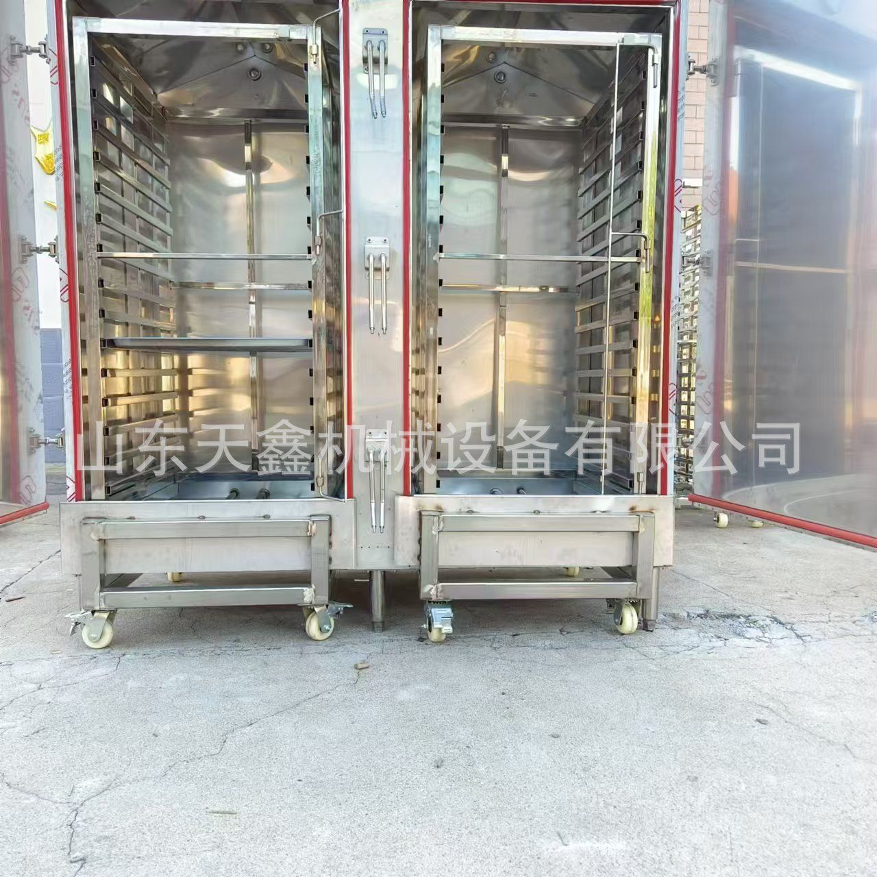 江苏灌云县蒸包子蒸馒头蒸烧麦蒸箱蒸发糕蒸房带推车