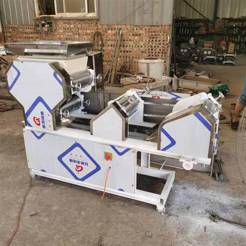 面条机视频 工厂鸡胸肉切块切丁机 浙江土豆清洗去皮切丝机