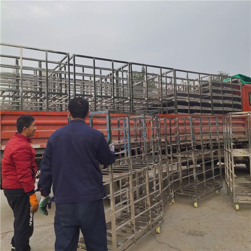 双门蒸房蒸车馒头推车架子冷冻烘干推车食品厂周转车