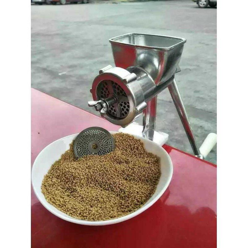 加厚手摇狗粮手动画眉饲料颗粒机制粒机鸟食食料小型家用自制机器