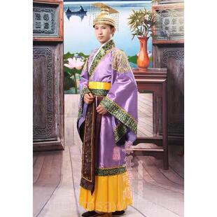 新款新郎秀统禾服良中国风汉唐婚礼传古皇装唐朝帝王爷改版汉服演