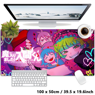 入间同学入魔了瓦拉克克拉拉恶周期加厚鼠标垫超大号宿舍桌垫