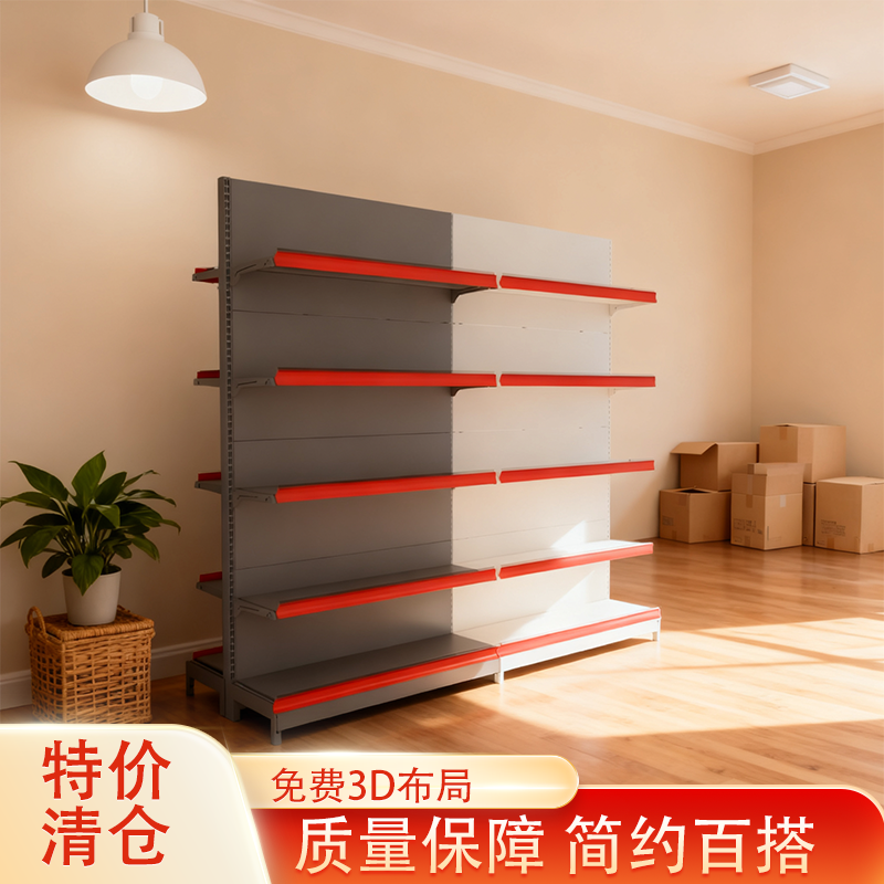 全新升级超市货架展示架商店小卖部便利店母婴零食文具商品货架,商业/办公家具,超市货架,淘宝优惠券,粉丝福利购,淘宝优惠卷