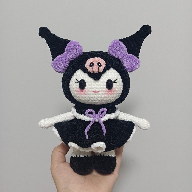 芒果家DIY纯手工钩针编织三丽鸥库洛米美乐蒂玉桂狗毛线玩偶成品,节庆用品/礼品,创意玩偶,淘宝优惠券,粉丝福利购,淘宝优惠卷