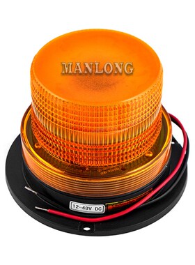 叉车警示灯旋转报警灯LED12-110V黄色无磁BS122A-I 853017 853018