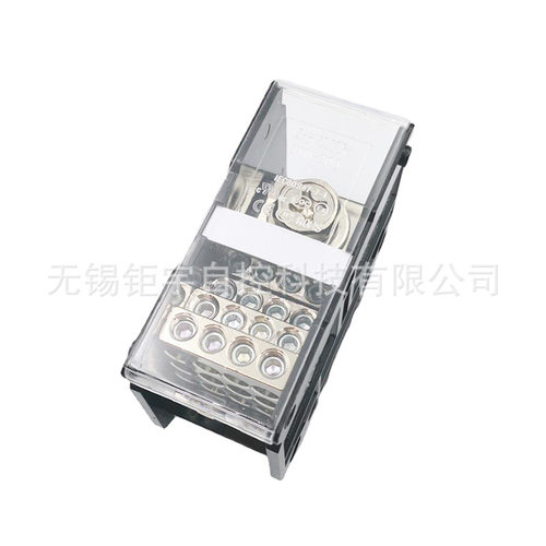 UTD-200I/12*10上海友邦1进12出分线器工业分线端子240A板式螺钉