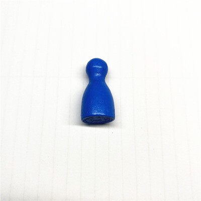 30Pcs/Set 24*12mm Humanoid Chess Pieces Wood Pawn/Chess Card