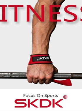 Padded Weight Lifting Training Gloves Wrap Gym Straps Hand B