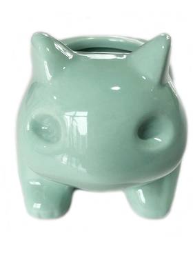 Kawaii Ceramic Flowerpot Bulbasaur Succulent Planter Cute Gr