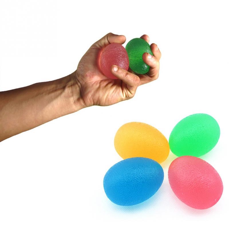 Random Color 1 PC Silicone Gel Mini Hand Exercise Power Ball