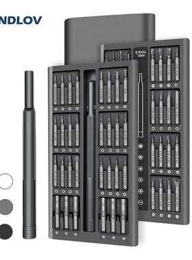 KINDLOV Screwdriver Set 63 In 1 Magnetic Screwdriver Bit Set