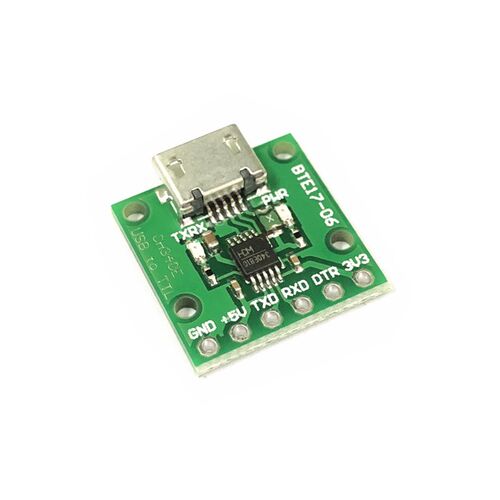 10PCS/LOT CH340E USB to TTL Serial Converter, 5V/3.3V Alter