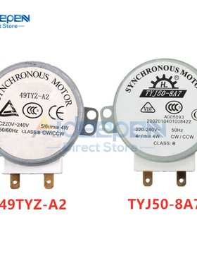 TYJ50-8A7 49TYZ-A2 AC 220-240V 4W Microwave Oven Tray Motor