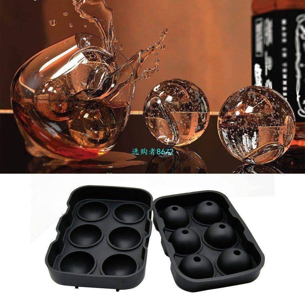 新款ICE s Maker Round Sphere Tray Mold Cube Whiskey Ball Coc