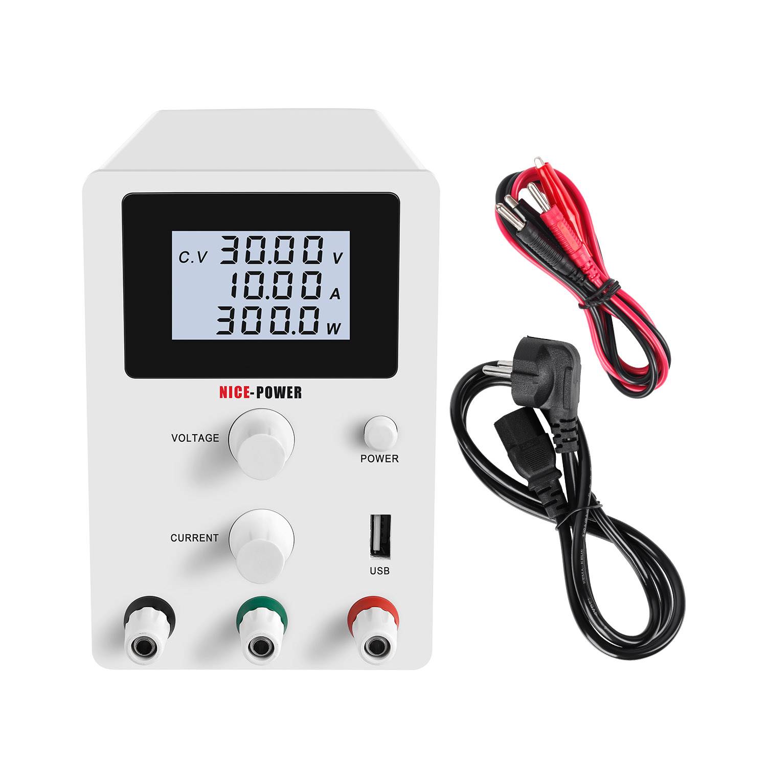 Nice-Power Digital Switching DC Power Supply 30V 10A 60V 5A