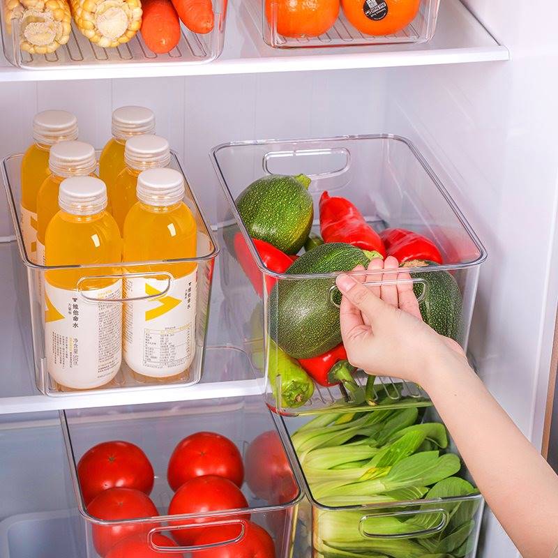 kitchen food container plastic cabinet storage box fridge