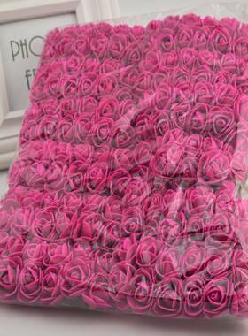 144pcs 2cm MINI foam roses for home Wedding fake Flower Deco