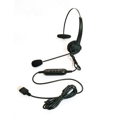 2023 Hot USB Headset with Microphone Rotatable Adjustable N