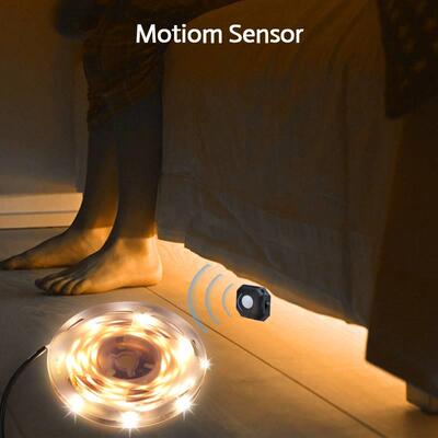 Motion Sensor LED Light Strips Motion Activated App Control