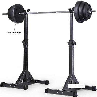Steel Barbell Stand Weight Lifting Split Barbell Squat Rack