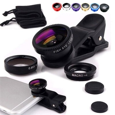 Fish Eye for iPhone Huawei Samsung Xiaomi Telefoon Phone Len