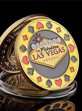 Welcome To Nevada Las Vegas Poker Chip Angel Casino Challeng