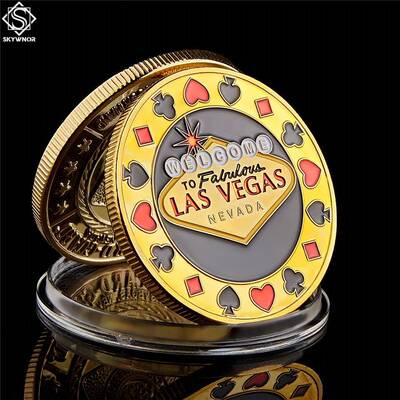 Welcome To Nevada Las Vegas Poker Chip Angel Casino Challeng