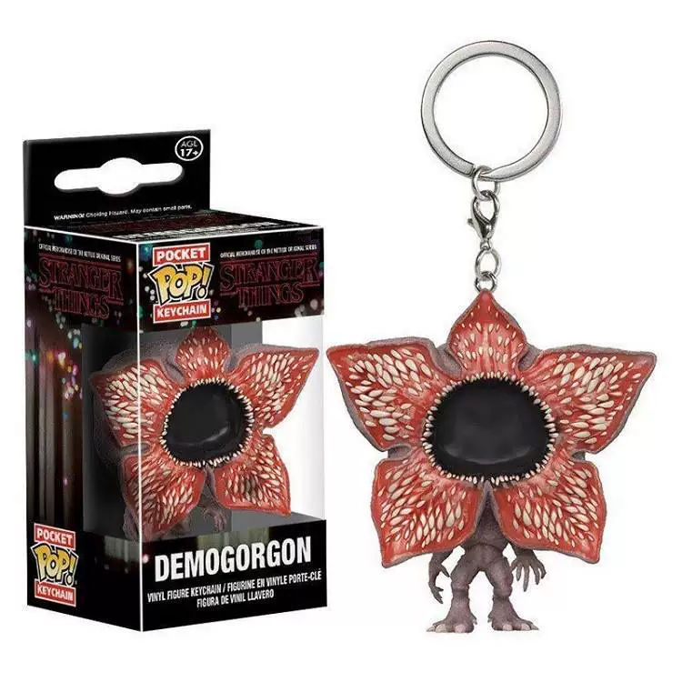 Pop Stranger Things Keychain Eleven Dustin Bar
