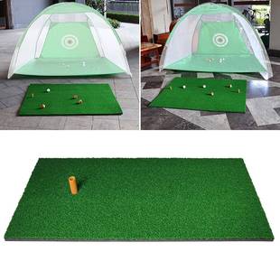 30x60cm Golf Practice Mat Cage Grass Pad Swing Golf Training