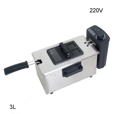 Electric Oil Deep Fryer Stainless steel Commercial Fried Chi