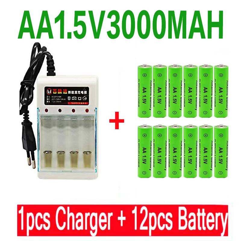 3000mAh 1.5V AA Alkaline Battery AA rechargeable battery