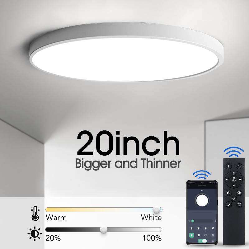 Ultrathin Led Ceiling Light Modern 20inch Large Ceiling Lam