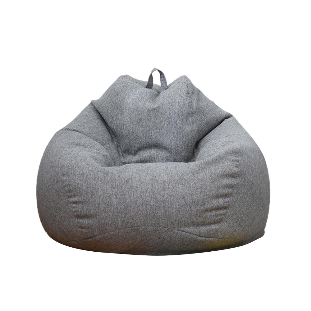 Lazy Sofa Cover Bean Bag Lounger Chair Sofa Seat Living Room-封面