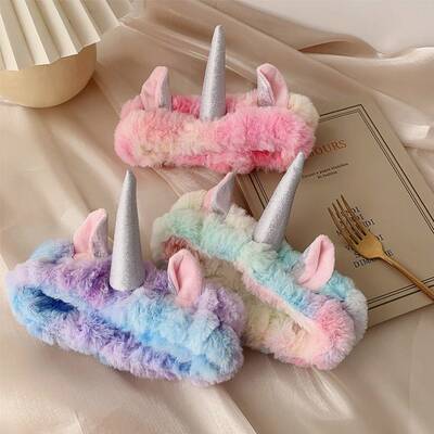 Christmas headband unicorn hairband wash face headband Hallo