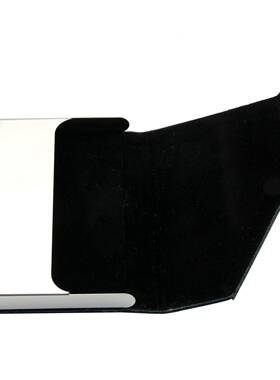 Business Name Card Holder Luxury PU Leather Stainless Stee