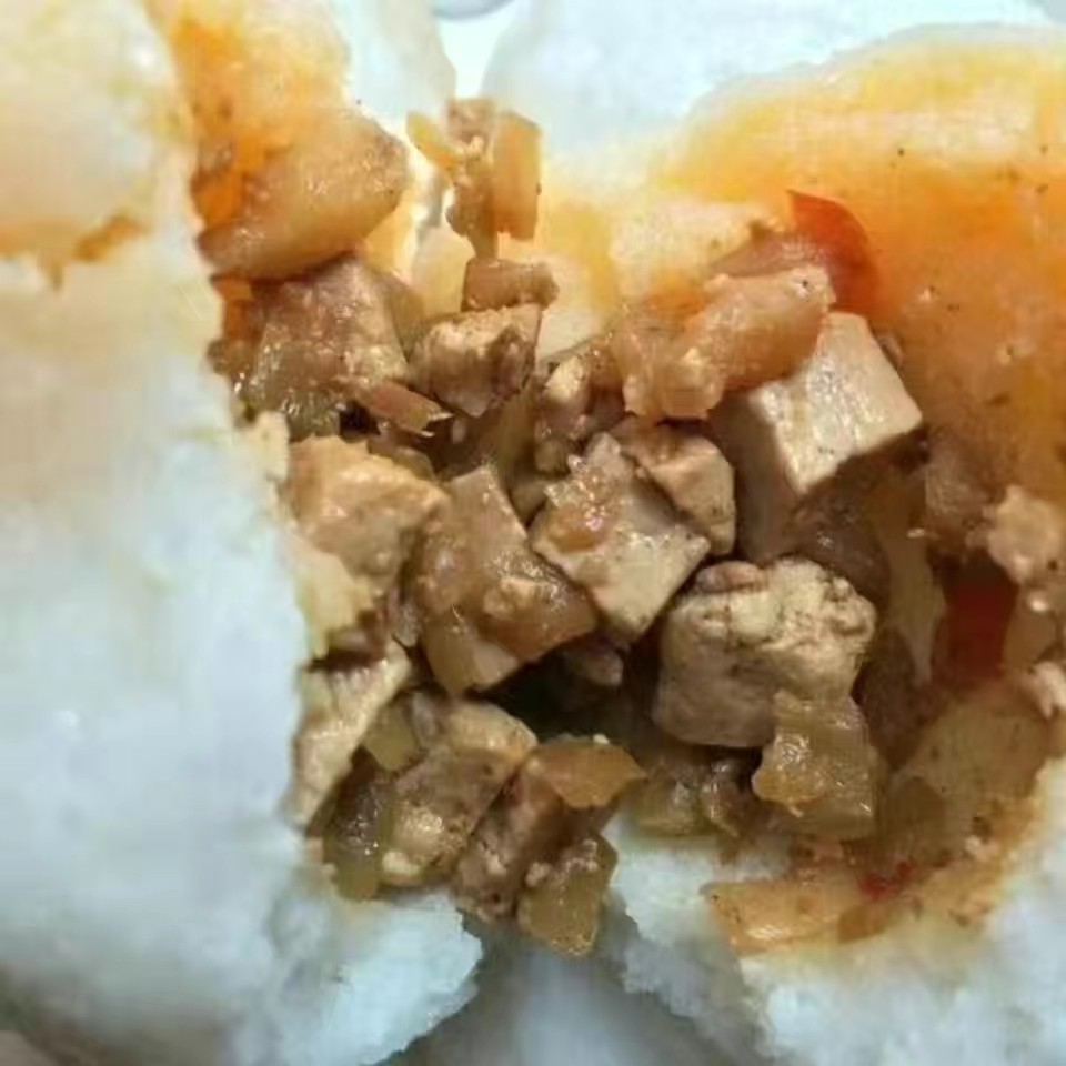 拍10个包邮湖北监利1个 监利特产 监利米团子沾米团子豆腐干团子