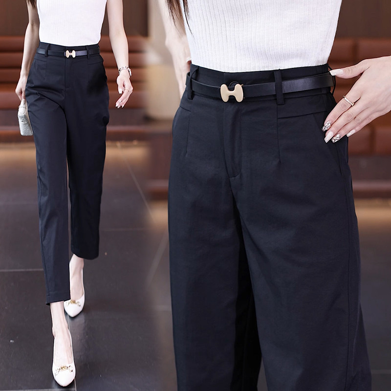 裤女冰丝薄款2024夏季新款显瘦小个子九分宽松,女装/女士精品,大码裤装,淘宝优惠券,粉丝福利购,淘宝优惠卷