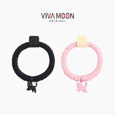 新款猫咪发圈可爱女小肠圈头绳耐用发绳简约百搭韩系马尾气质发饰