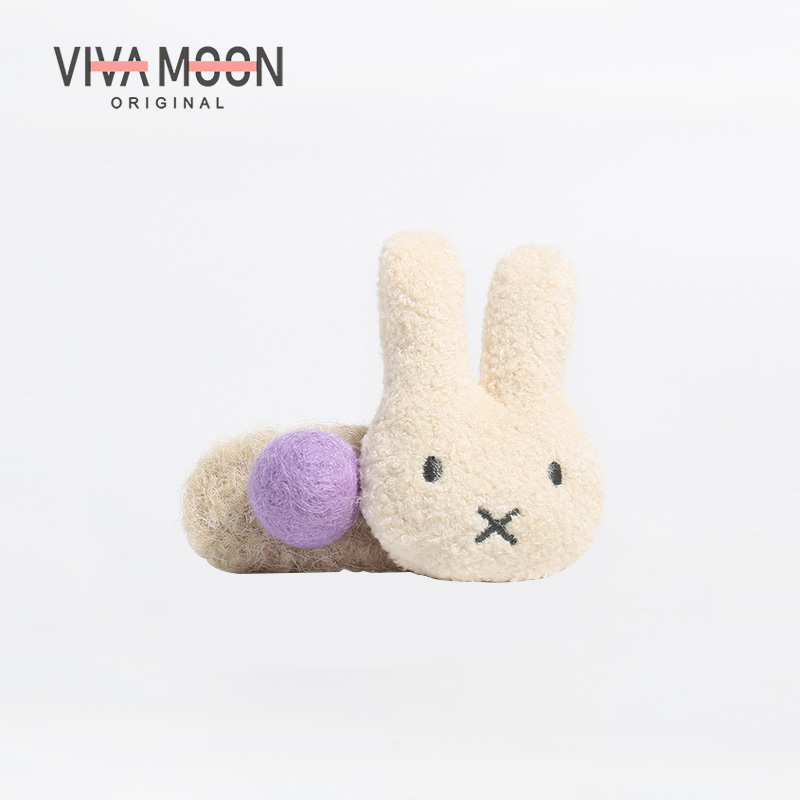 VIVAMOON毛毡小兔子发夹
