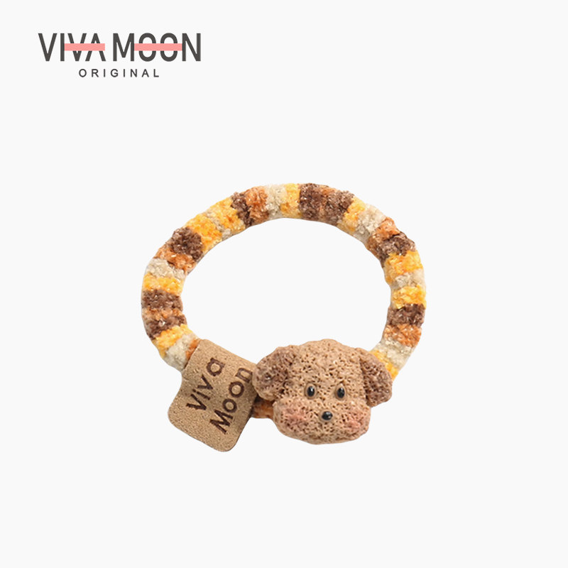 高弹力渐变色小狗头圈扎发绳基础可爱耐用网红高马尾头绳发圈皮筋,饰品/流行首饰/时尚饰品新,发饰,淘宝优惠券,粉丝福利购,淘宝优惠卷