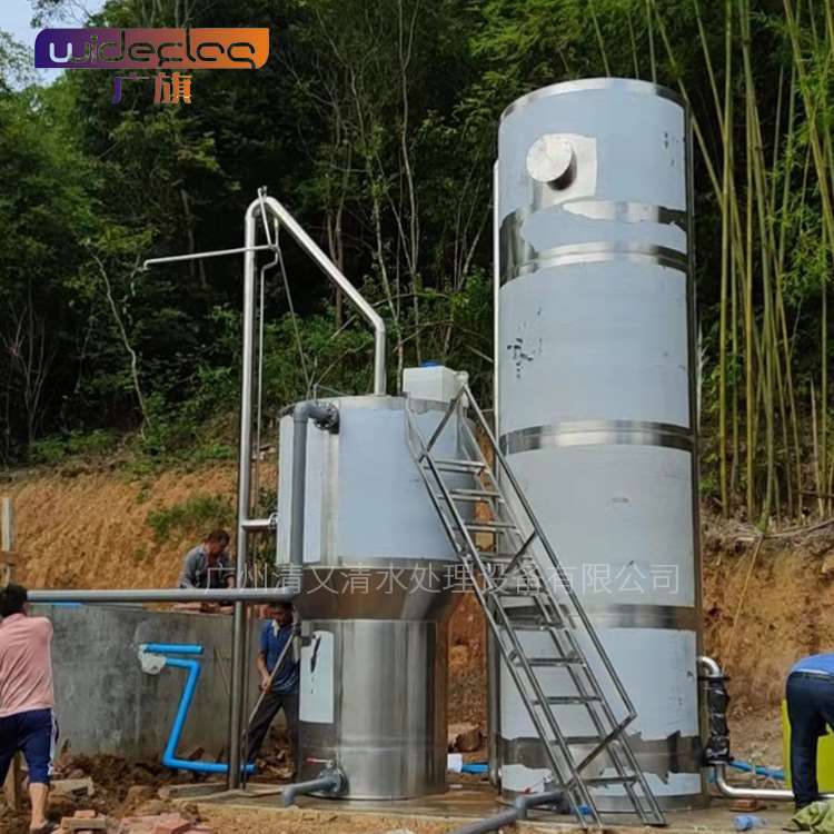 不锈钢碳钢材质一体化净水设备地表水过滤器出水达饮用标准水处理