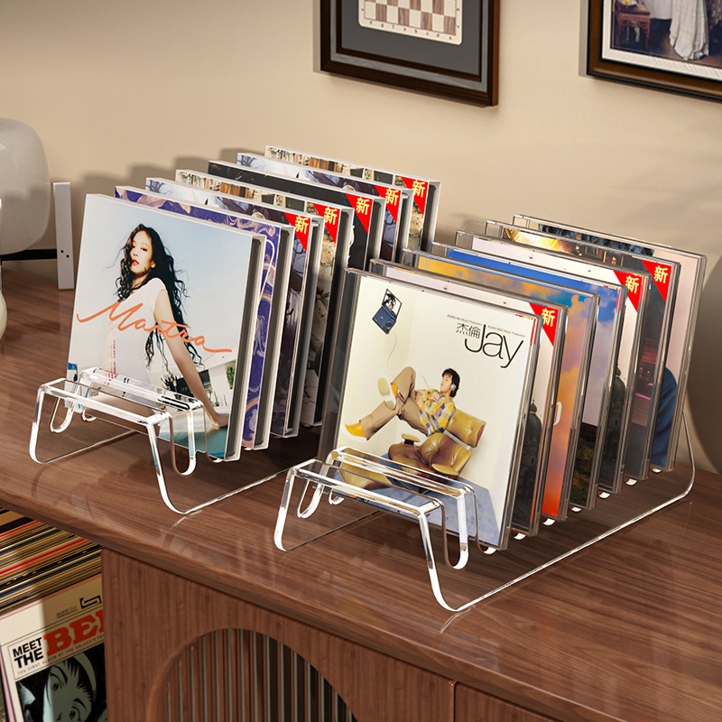CD碟片光盘唱片分格收纳展示架