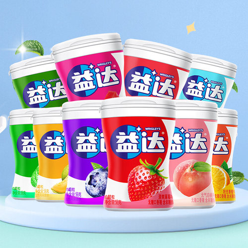 56g40粒无糖口香糖益达木糖醇