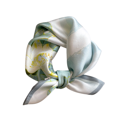 真丝桑蚕丝丝巾小方巾女春秋