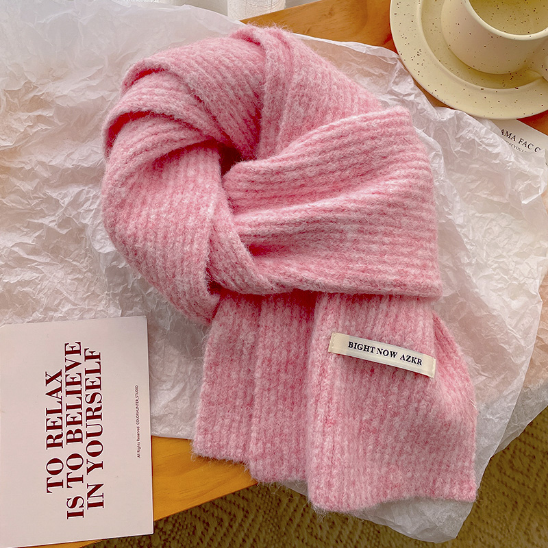 女围巾加厚短款秋冬季