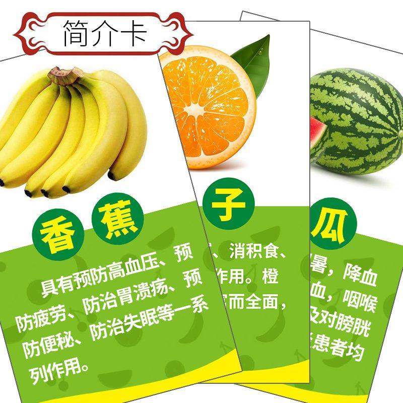 促销牌介绍卡说明卡pop水果简介功效营养介绍水果店挂画超市海报