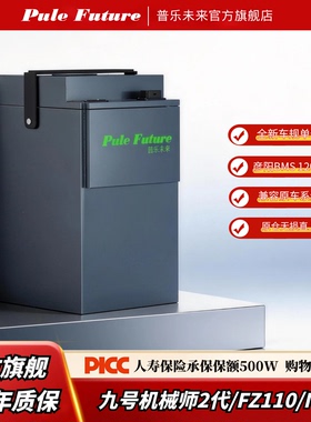 九号机械师2代直上锂电池48V52V72V大容量MMAX2/FZ110/NZ90宁德
