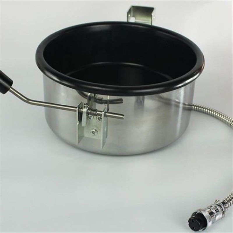汇利爆米花锅配件商用球形爆米花机防焦锅通用8安士爆谷机不粘锅