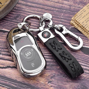 别克昂科威钥匙套昂科拉新君威君越68汽车包男女士扣改装饰壳
